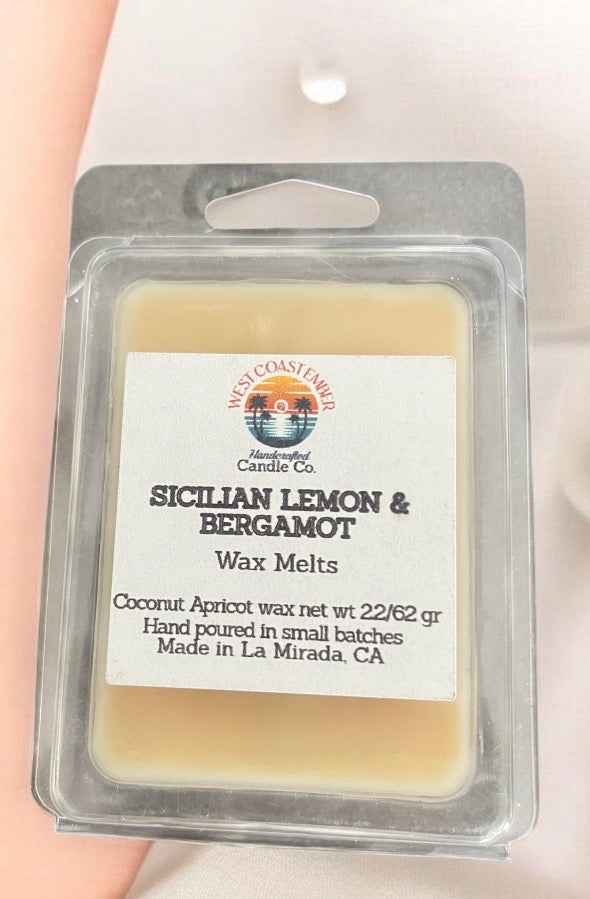 Sicilian Lemon & Bergamot Wax Melt